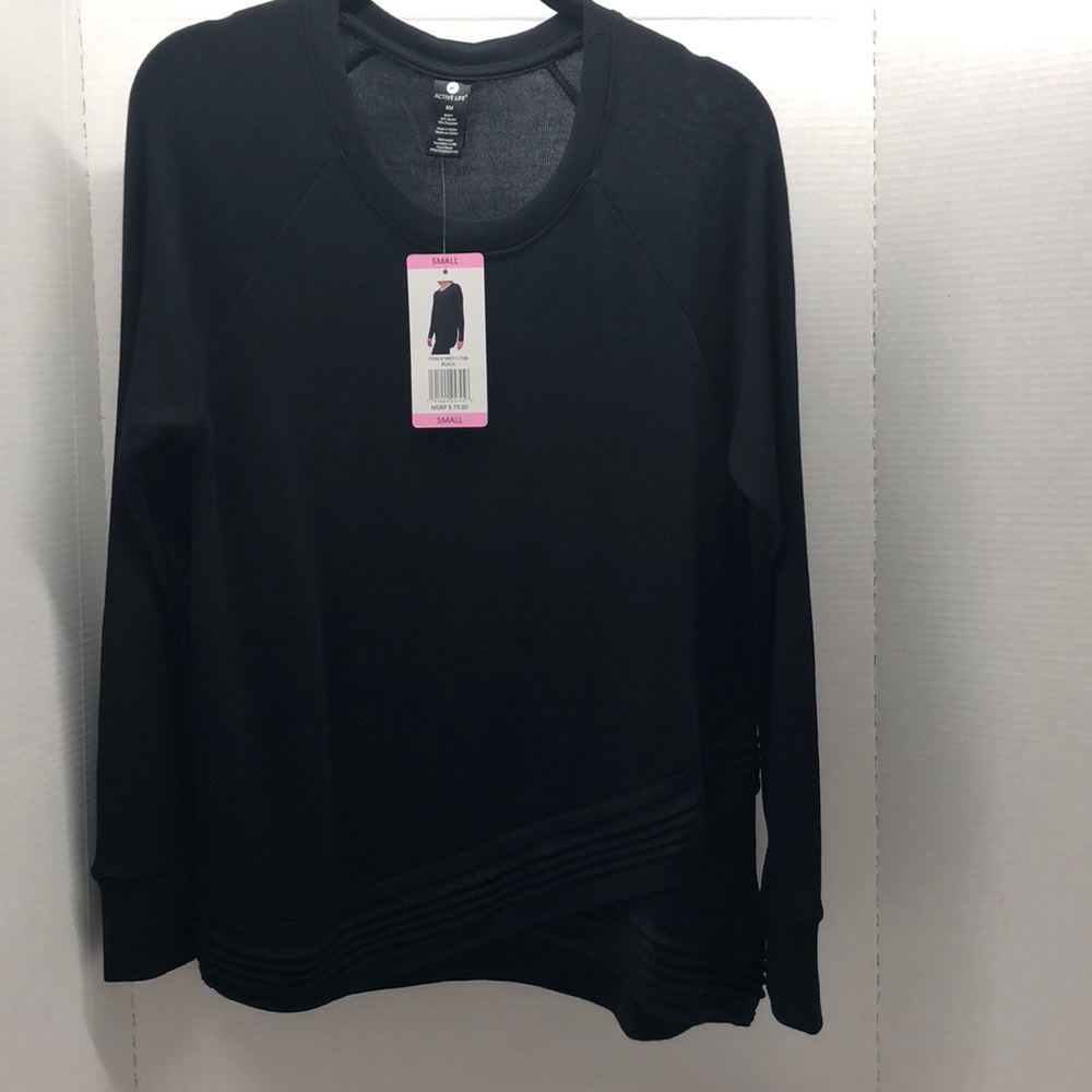 Active Life small black top new with tags